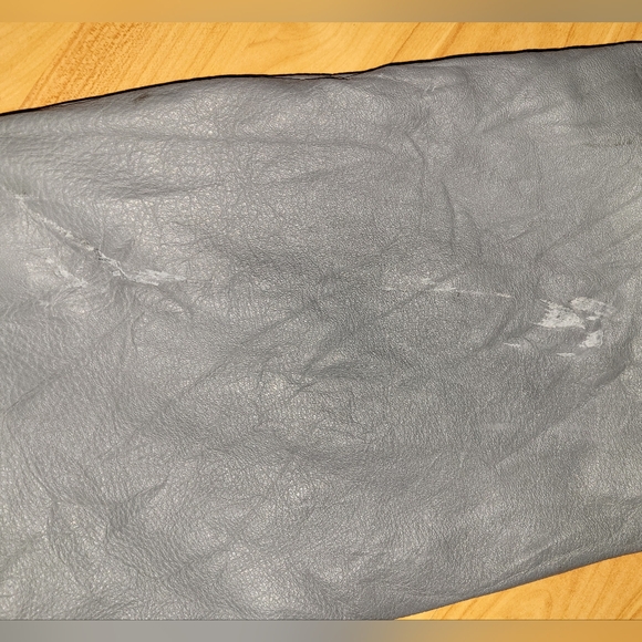 Vintage Polaris Varsity Navy Gray Bomber Jacket, Made In Canada Men's Large/XL - Picture 10 of 12